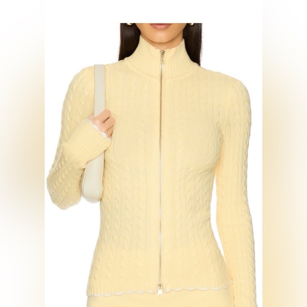 Frankie Bikini Carter Cable Cardigan